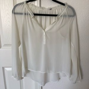 Chiffon top from Nordstrom